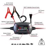 Schumacher Electric 3A Car Battery Charger & Maintainer, 6V/12V – SC1681 - Image 7
