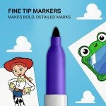 Sharpie Permanent Markers, Toy Story 5 Packaging, Assorted, Fine Point, 24 Count - Image 4