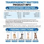 Omega 3 Fish Oil for Dogs - Better Than Salmon Oil for Dogs - Dog Fish Oil Supplement - Reduce Shedding & Itching - Supports Joints, Brain, Heart Health- Dog Skin and Coat Supplement - Fish Oil Liquid - Image 3