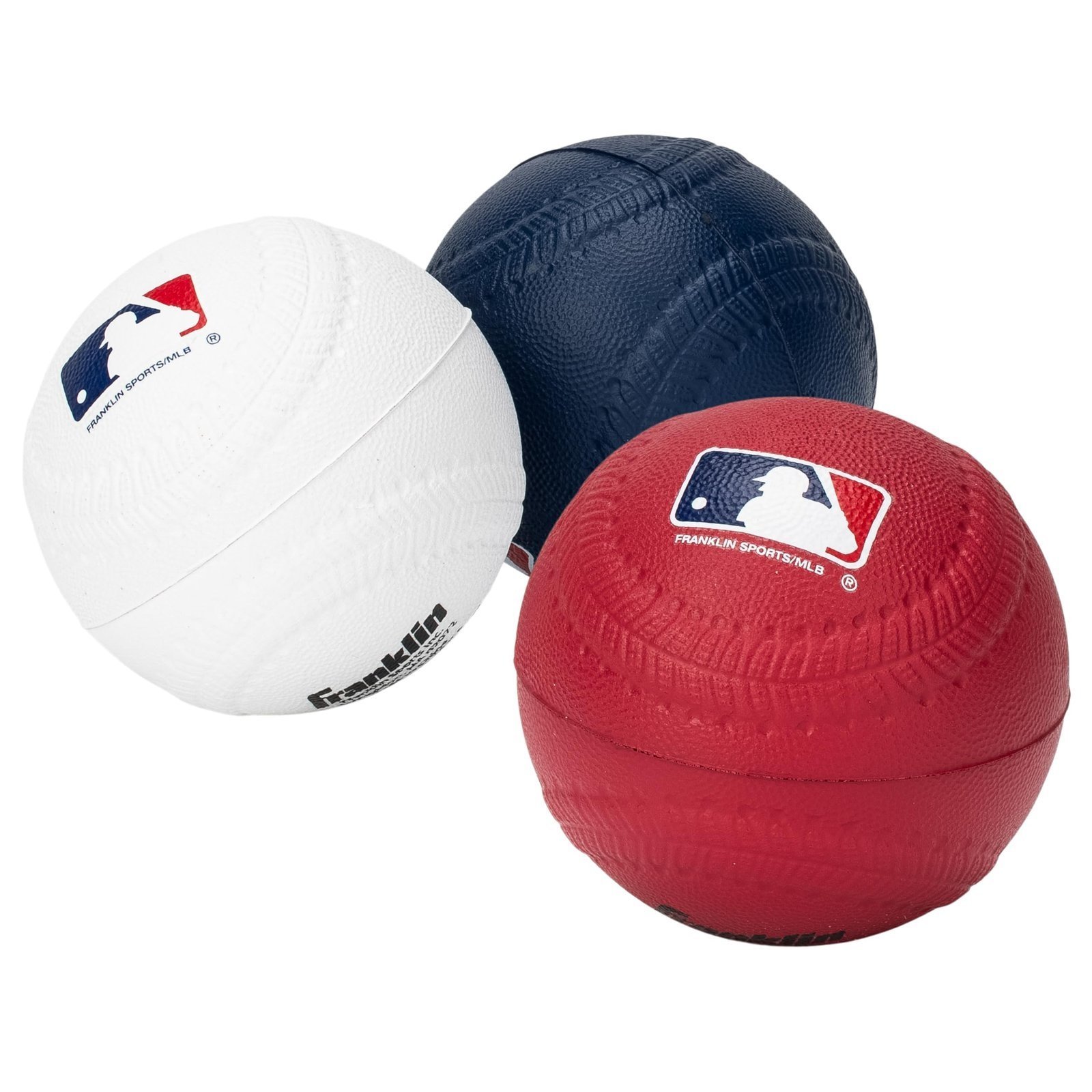 81tRjtL0aWL.jpg Franklin Sports MLB Foam Baseballs - 3 Pack - Image 1