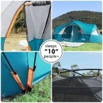 UNP 10 Person Tents for Camping Family Outdoor Camping Tent - Image 6