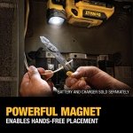 DEWALT 20V MAX LED Work Light Rechargeable, LED Flashlight, Magnetic Flashlight, Freestanding and Clip-On Light, 360 degree pivoting Head, Tool Only (DCL044) - Image 4