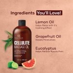 Botanic Hearth Anti Cellulite Massage Oil - Unique Blend of Massage Essential Oils - 8 fl oz - Image 7