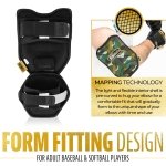 Franklin Sports PRT Baseball + Softball Elbow Guard - Youth - Camo/Gold - Image 5