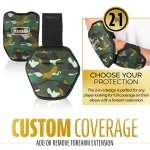 Franklin Sports PRT Baseball + Softball Elbow Guard - Youth - Camo/Gold - Image 6